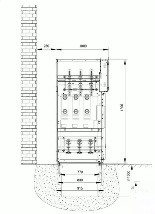 高壓環網柜安裝與調試